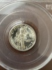1942-d Silver Mercury Dime 10c Pcgs Ms66fb Full Bands