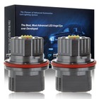 2x E39 High Power 6000k 80w 4000lm Bulbs Bmw Angel Eye Halo Led Ring Light V Kit