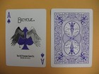 Bicycle Purple Nephalem Angel Trace Poker Playing Cards Standard Rider Back Deck