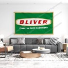 Oliver Tractor Flag Banner 3x5 Ft Sign Farm Finest Machinery Tractor Quality 
