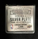 2022 Upper Deck The Highland Mint Michael Jordan Silver Plated Coin  3000