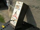 Vintage 25 Cent Us Postage Stamp Dispenser Vending Machine  no Key 
