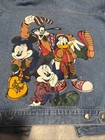 Vtg Rare 90s Grunge Mickey   Gang By Jerry Leigh Denim Jacket Uni-sex Size Small