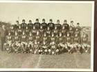 Vintage 1936 High School Football Team Photo Uniforms Leatherhead 11 X 14  Frame
