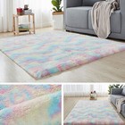 Large Shag Area Rugs Fluffy Soft Shaggy Rugs Thick Carpet Floor Mat Dining Room