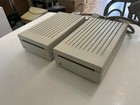 2x Apple 800k 3 5    External Floppy Disk Drive A9m0106 - Need Cleaning Etc