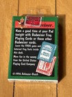 Vintage 1996 Budweiser Frogs Playing Cards Poker Double Sealed New Pack 