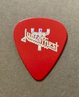   authentic Judas Priest Kk Downing Prism On Red Tour Guitar Pick From 2008 -    