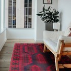 Vintage Hand-knotted Area Rug 3 10  X 6 10  Traditional Wool Carpet