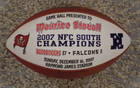 Buccaneers 2007 Nfl Nfc Championship Duke Game Ball Presented To Maurice Stover