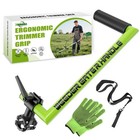 Ergonomic String Trimmer Handle Extension 17 Inch Weed Eater Grip For Edging New