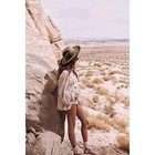 Vintage Wide Brim Fedora Hats For Mens Women 100  Wool 7 1 8 Burnt Milk Tea-2