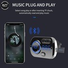 Handsfree Wireless Bluetooth Fm Transmitter Car Kit Mp3 Player With Usb Charger