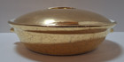 Vintage Royal Worchester Gold Lustre Casserole Dish   Lid Size 4 England