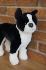 Plush Douglas Boston Terrier Puppy Dog Black White Stuffed Standing Decor Wire L