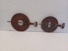 Vtg Stover Mfg   Eng Co 6 75    Griswold Erie 6  Cast Iron Chimney Dampers Used