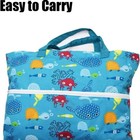 Double Grocery Cart Cover  Ocean Theme  Twins  Shopping  Phone Holder