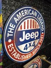 Jeep  1941 Metal Sign Mancave Garage New Tin 30  Indoor Reproduction New