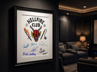 Stranger Things Hellfire Club Flyer Cast Signed 8 5x11 Autograph Reprints
