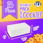 Mt Products White Cookie Box - 10  X 6  X 3 5  Bakery Boxes No-window Pack Of 15
