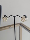 Ladies Women s Girls Gold Timeless Grace Bow Necklace Set