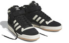 Nib Men s Adidas Originals Fz6252 Forum Mid Black  White gum Sneakers Shoes