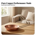 Copper Frying Pan Uncontaminatedcomplimentary Copper Skillet Uncoated