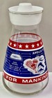 Vintage Marathon Gas Nasa Apollo Space Moon Missions 1969 Glass Juice 8  Carafe