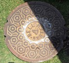 Historic Route 66 Cast Iron Manhole Covers