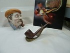 Vintage Largo Tobacco Smoking Pipe  Made In Denmark
