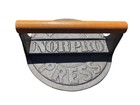 Vintage Cast Iron Bacon Press Grill Press 8 In Round With Wood Handle