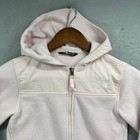 The North Face Denali Fleece Jacket Youth S Pink Hooded Full Zip Outdoor Hiking