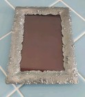 Gorham Pewter Picture Frame Flowers Floral 