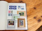 Stamp Collection 2 Albums 16 Pages In Each Different Stamps See Pictures