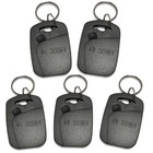 New 125khz Rfid Card Key Fobs Em4100 Proximity Id Card For Access Control  Black