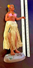 Hawaii Hula Grass Skirt Girl Posing Dashboard Dancing Doll 6 5 In Maui Figure