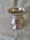 Antique Sheffield Silver Epc 298 Silver Plate Vase Toothpick Holder Urn