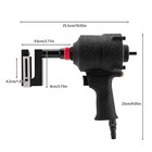 Pneumatic Air Panel Straight Sheet Metal Hole Punch Tool 8mm Hole Puncher handle