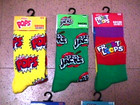 Set 5 Pair Adult Socks Ad Logo Kellogg s Cereal Froot Loops Apple Jacks Krispies