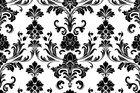 Ornate Floral Pattern Wall Art Reusable Plastic Stencil - Stencilair