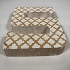 Wood Carved Letter S Wooden Farmhouse   Boho   Nursery   Shelf Decor Wall Art