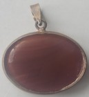 Antique Islamic Carnelian Aqeeq Pendant Hand Carved Arabic Talisman Nad-e-ali