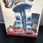 Tin Age Collection Astronaut Box   Inserts Only W  Id Card Japan Vintage 