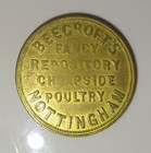 King George Iii 1738 Token Coin Gold Lustre Shopping Vintage Antique Old Retro