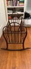 Antique Wooden Rocking Cradle  Circa 1900s