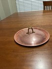 Vintage Revere Ware 1801 Limited Edition 4 Qt Stock Pot  Copper  Brass  Ss W lid