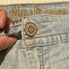 Wallflower Vintage Light Wash Denim Shorts Size 15- Lowrise