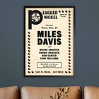 Miles Davis Jazz Poster - Live At The Plugged Nickel - Chicago - 1965