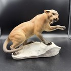 Beswick Large Puma On Rock In Matt Matte Finish Model Figure 1702 Boxed V Rare