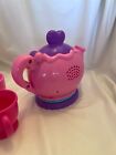 Leapfrog Musical Rainbow Tea Set 3-piece Toy Teapot   Cups Set Interactive Learn